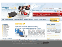 Tablet Screenshot of corsi-web.com